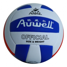 欧威尔品牌高档排球 耐磨机缝新款排球 彩色花色礼品排球AW-5002