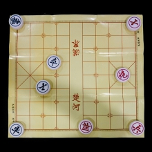 禹博塑盒精品玉化石象棋